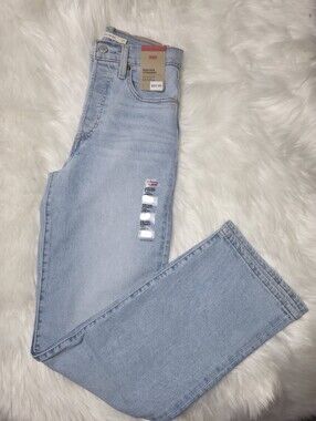 Levi's Women's High-Rise Light Wash Jeans